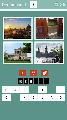 4 Pics 1 City Picturequiz - Gu - Screenshot 1