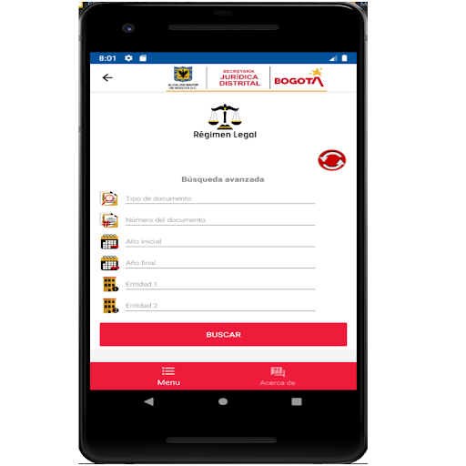 LegalBogApp Screen 3