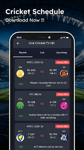 Live Cricket TV HD Streaming screenshot 4