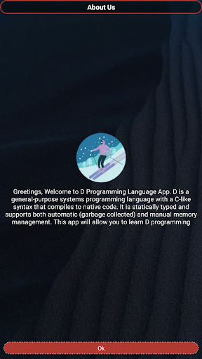 Screenshot of D Programming Language
