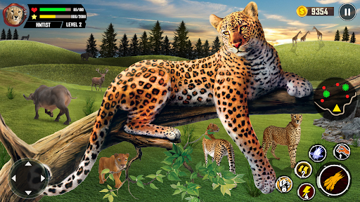Wild Cheetah Simulator Games Screen 2
