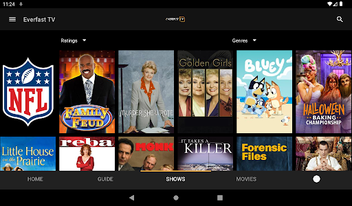 Screenshot of Everfast TV