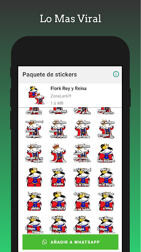 Stickers - Flork Rey y Reina