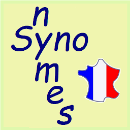 Ikonbillede Synonymes français