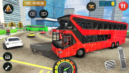 3D Bus Driving Simulator Games