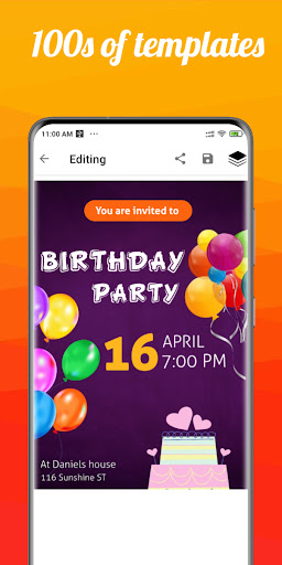 Birthday Card Maker & Designer Screen 3