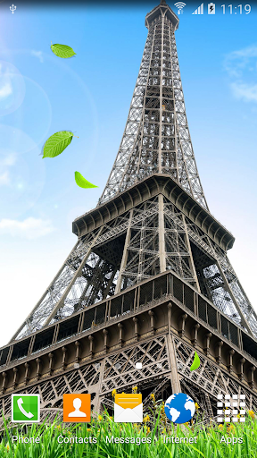 Android application Paris Live Wallpaper screenshort