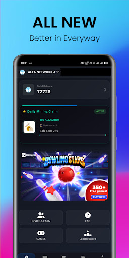ALFA NETWORK-Earn-Spend-Grow Screenshot 1 - AppWisp.com