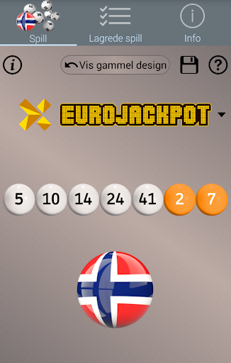 Norsk Lotto: Algoritme Screen 3