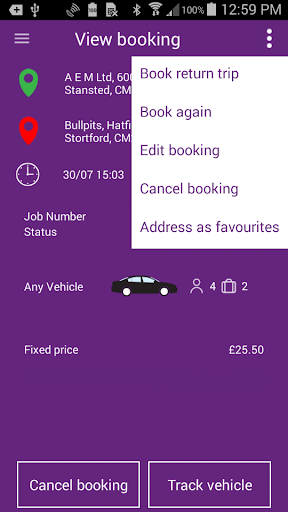 24x7 - Stansted Airport Taxi Screen 2