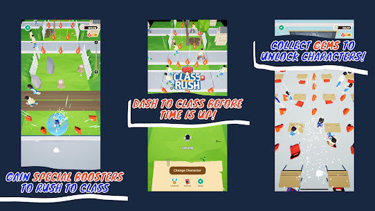 Class Rush Apk Mod for Android [Unlimited Coins/Gems] 8