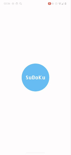 Android application Sudoku screenshort