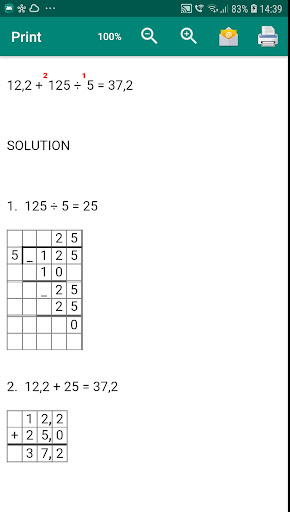 Long Division & Multiplication Screen 3