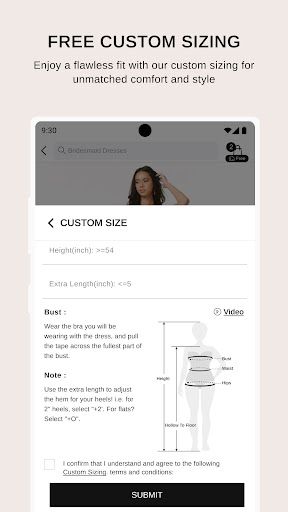 Screenshot of Azazie: Bridesmaid&Formal Wear