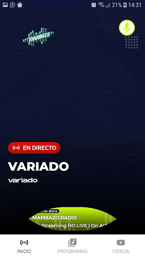 Mambazo Radio Screen 2