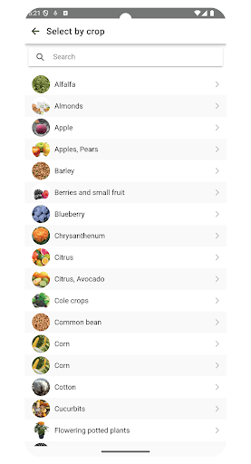 Crop Nutrient Advisor Screen 3