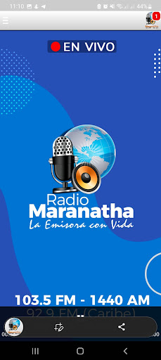 Radio Maranatha Nicaragua Screen 2