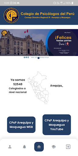 App CPsP Arequipa Screen 2