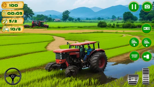 拖拉机模拟器农业游戏