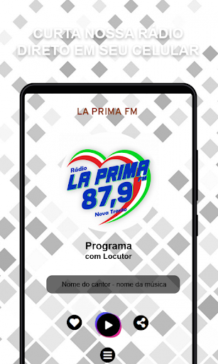 Android application La Prima FM screenshort