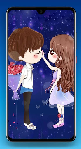Android application Cute Profile Wallpaper 4K screenshort