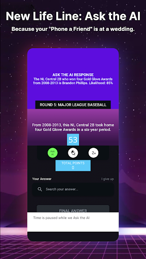 The Dozen Trivia App Screen 3