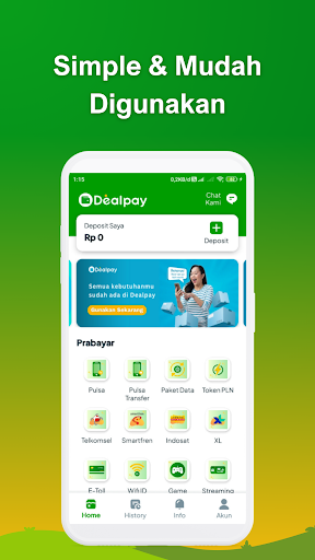 DealPay - Agen Pulsa dan PPOB Screen 2