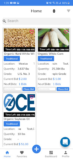 Organic Crop Exchange Screen 3