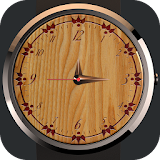 Analog Wood Watch Display icon