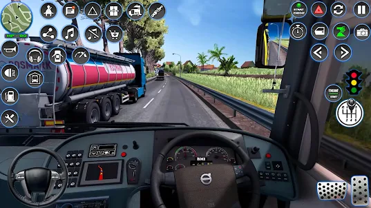 실제 시내 버스 시뮬레이션 3D 운전