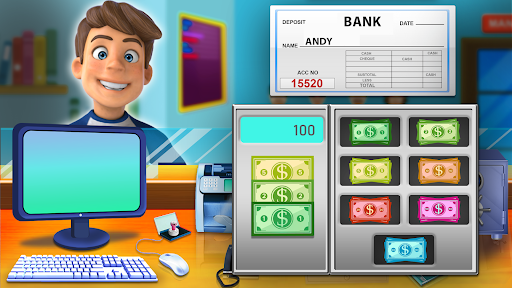 Bank Manager Cashier Games 3.1 screenshots 2