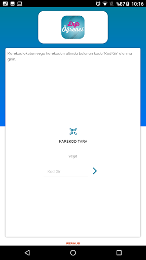 Android application Diji Öğrenci screenshort