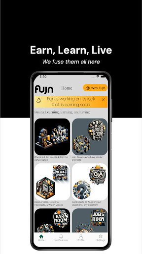 Android application Fujn screenshort