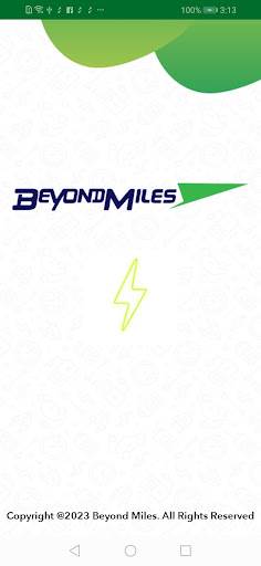 Android application Beyond Miles screenshort
