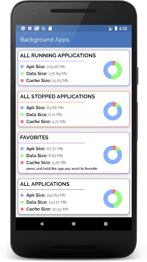Android application Close Background Apps screenshort