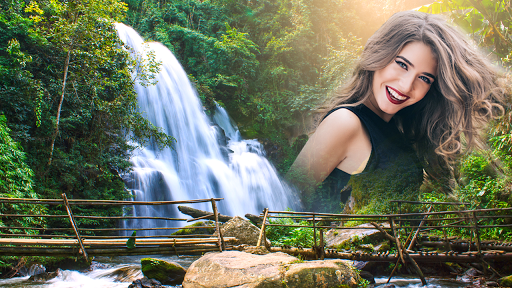 Waterfall Photo Editor frame