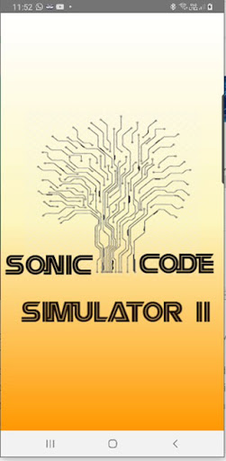 Android application Sonic Code Simulator II screenshort