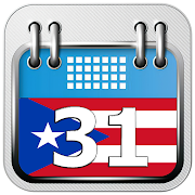 Puerto Rico Calendar with Holidays 2020