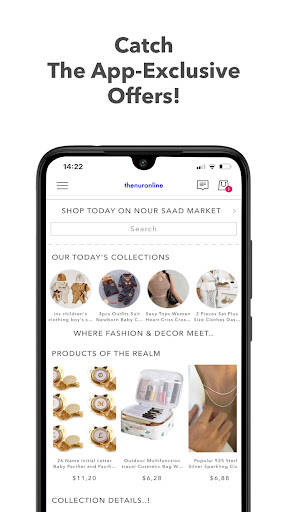 Android application NUR SAAD MARKET screenshort