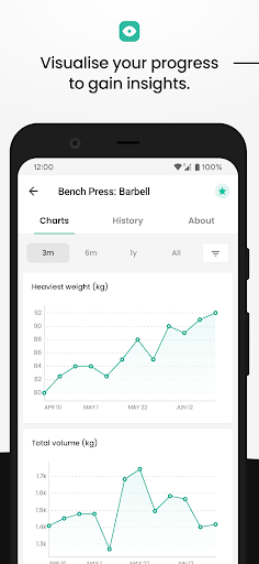 Screenshot of FitHero - Gym Workout Tracker