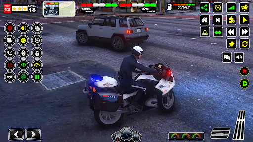 US Police Bike Chase Games 3D screenshot 22