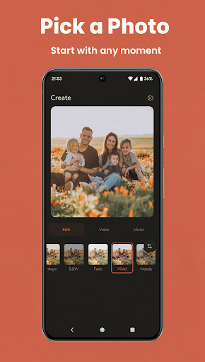 Add Voice to Photo - VoiceSnap screenshot 1