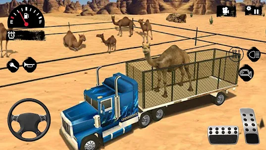 Animal Cargo Transport Game 3D