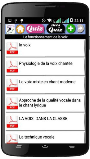 Chant et Technique vocale Screen 2