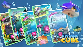 Game screenshot Fishing Cube mod apk