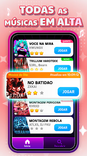 Piano Tap: Canção Rush screenshot 4