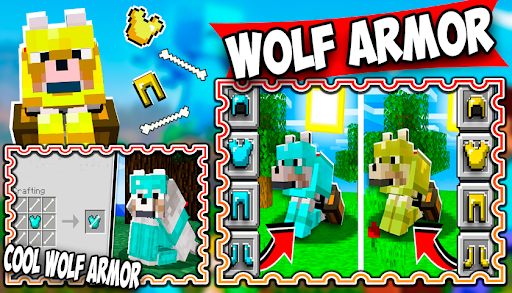 Wolf Armor Mod for Minecraft 2
