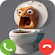 Fake Call Toilet Monster Game