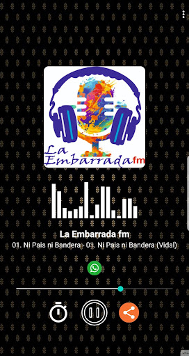 Android application La Embarrada fm screenshort