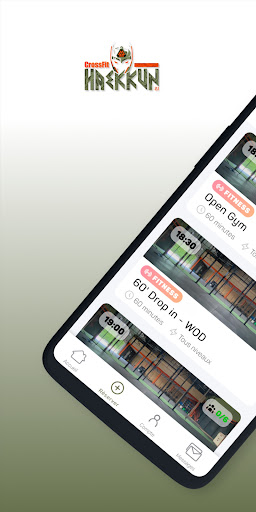 Android application Crossfit Haekkun screenshort